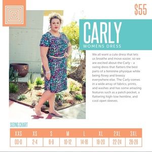 LuLaRoe Dresses - LuLaRoe Carly LuLaRoe Dresses - LuLaRoe Carly